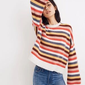 Madewell Multicolor Striped Sweater